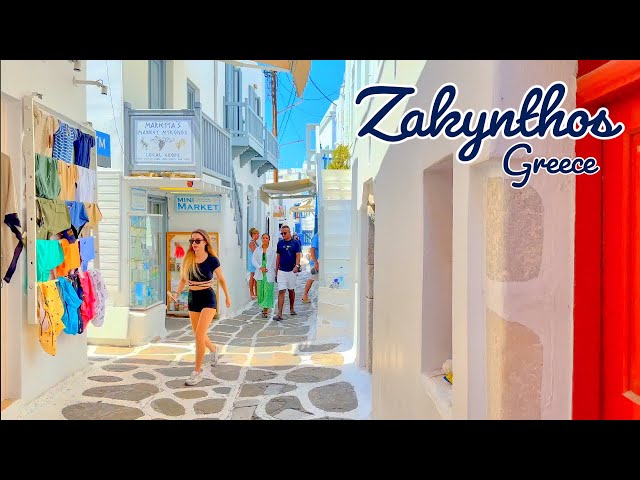 Zakynthos Greece 🇬🇷 | The Most Beautiful Place In The World | 4K 60fps HDR Walking Tour