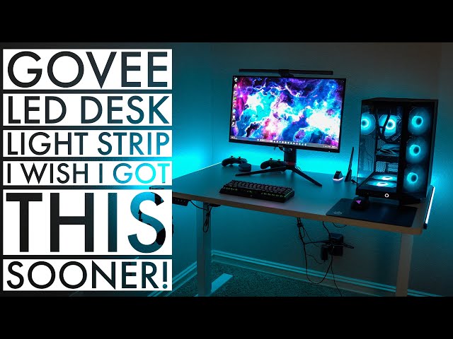 Govee LED Desk Light Strip - I Wish I Got This Sooner!