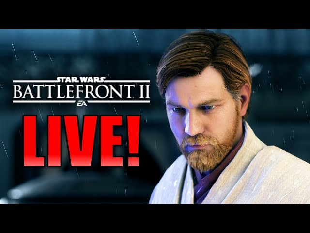 🔴 Grinding Obi-Wan Kenobi and Grievous Upgrades! - Star Wars Battlefront 2 LIVE! 🔴