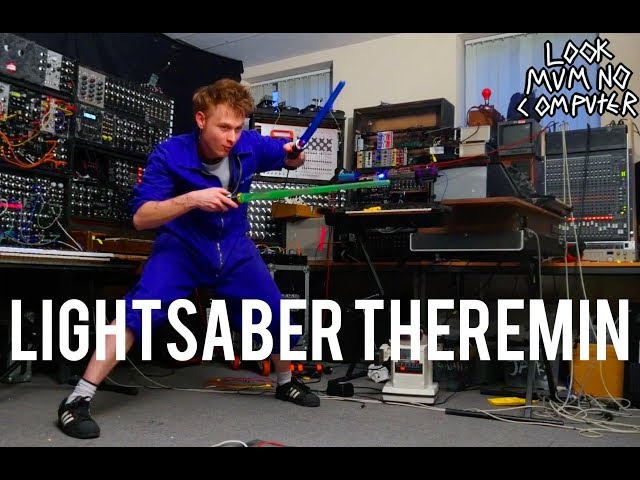 LIghtSaber Theremin, Star Wars Musical Machine.