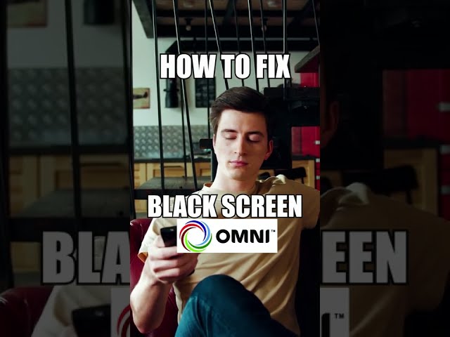 Black Screen on an Omni TV? Do this! 📺 #Shorts