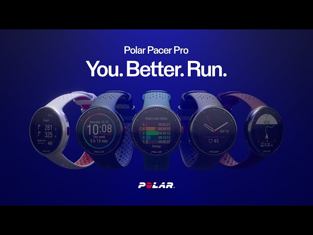 Polar Pacer Pro | You. Better. Run.