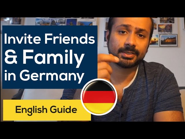 (Verpflichtungserklärung) Invite friends & family to Germany- Part 1