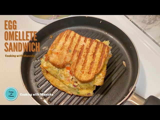 Egg Omelette Sandwich recipe | Indian Street food | Indian egg omelette toast recipe | #streetfood