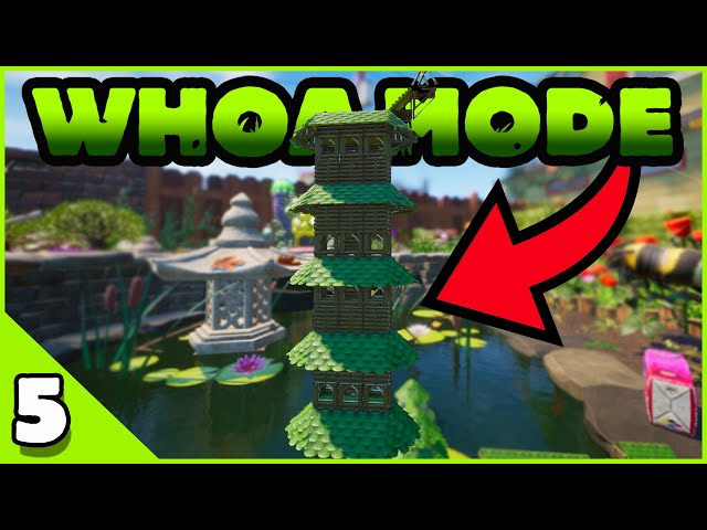 I Made An ELEVATOR ZIP LINE Tower In Grounded! - Grounded WHOA Mode - Episode 5