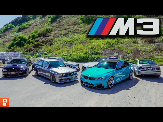 We Drove EVERY BMW M3