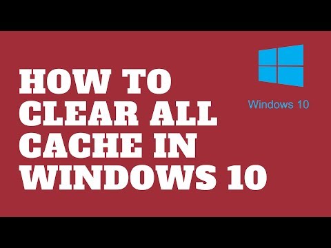 How to Clear All Cache in Windows 10