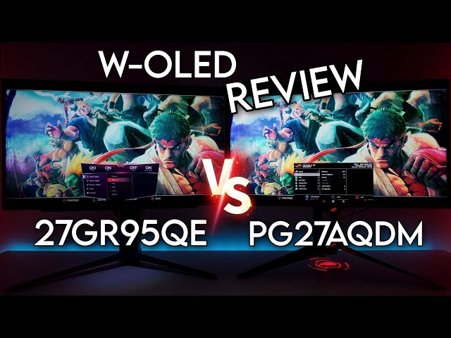 BEST W-OLED Monitor! 240hz OLED Asus PG27AQDM Review