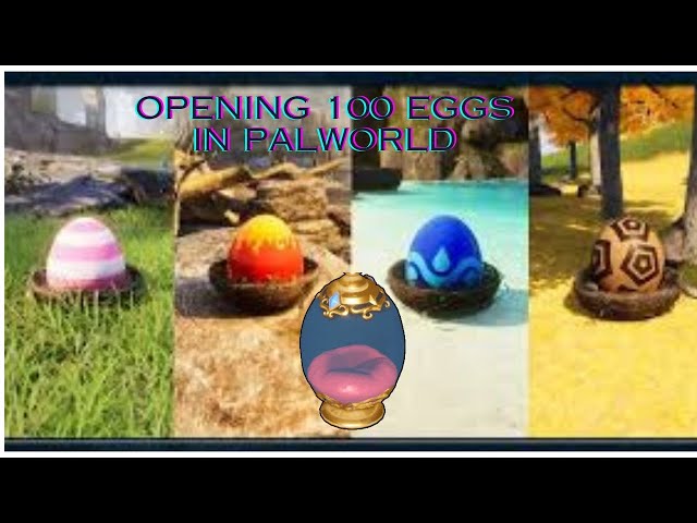 Opening 100 eggs in Palworld | IN Hindi