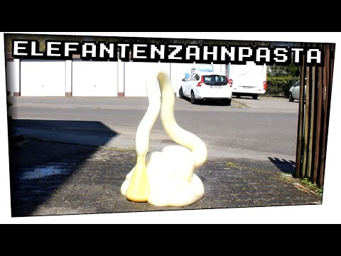 Elefantenzahnpasta - Elephant's Toothpaste - Techtastisch #27