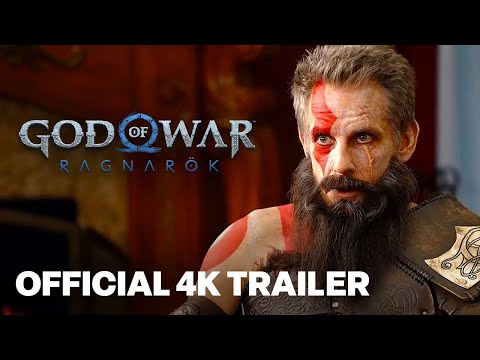 God of War Ragnarök | 4K Parents Trailer with Ben Stiller, LeBron James, and John Travolta