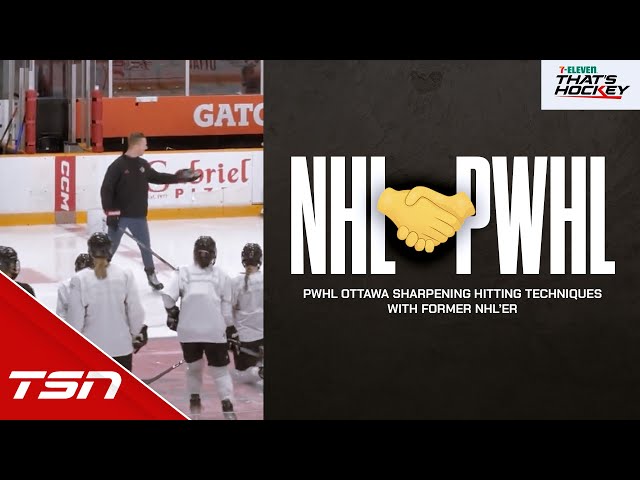 PWHL Ottawa sharpening hitting techniques with former NHLer