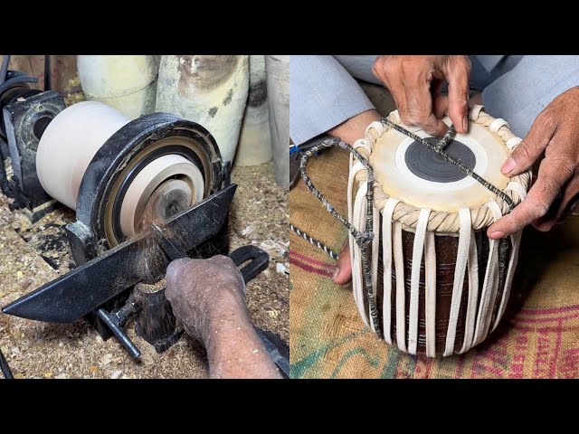 Most beautiful one headed Drum making