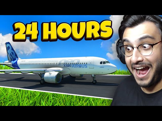 FLYING A PLANE FOR 24 HOURS