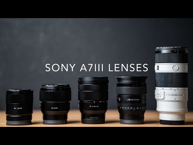 The Best Lenses for Sony A7III (+ Sony A7IV!!)