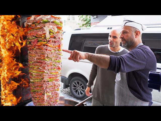 GOD LEVEL STREET FOOD IN TURKEY | MAKING DONER KEBAB + HUGE STREET FOOD TOUR OF ISTANBUL
