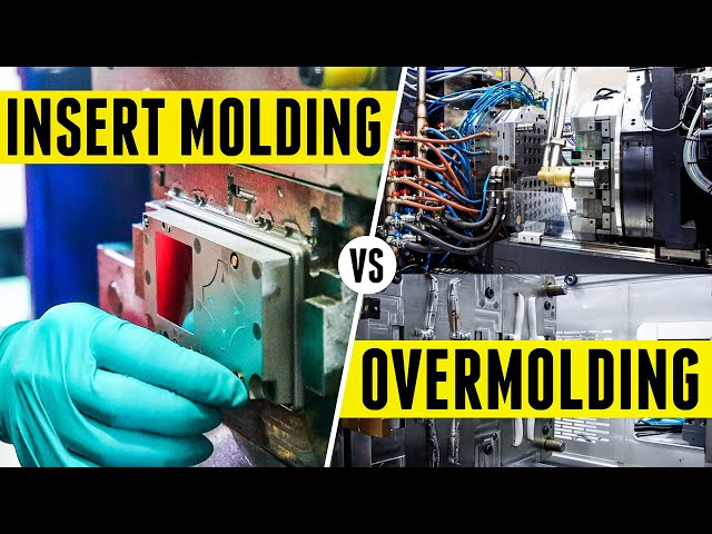 INSERT MOLDING vs OVERMOLDING | Two-Shot Injection Molding EXPLAINED - Serious Engineering - Ep16