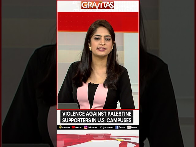 Gravitas | Violence against Palestine supporters in US campuses | WION Shorts