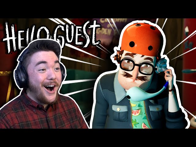PLAYING HELLO NEIGHBOR 2!!! (Hello Guest) | Hello Guest (LIVE) - Search for Secrets