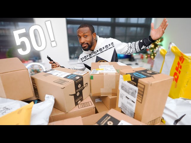 My Massive Tech Unboxing 50! - Holiday Edition!