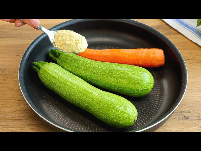 I will never stop cooking these zucchini! Prepare dinner quickly and easily!