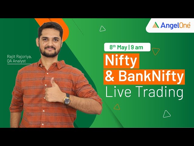 🔴 [LIVE TRADING] - Watch Nifty and BankNifty Live Trading | 8th May 2024 | Angel One