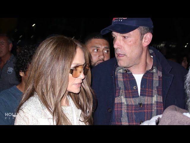 Ben Affleck & JLo at Laker's Game in Los Angeles