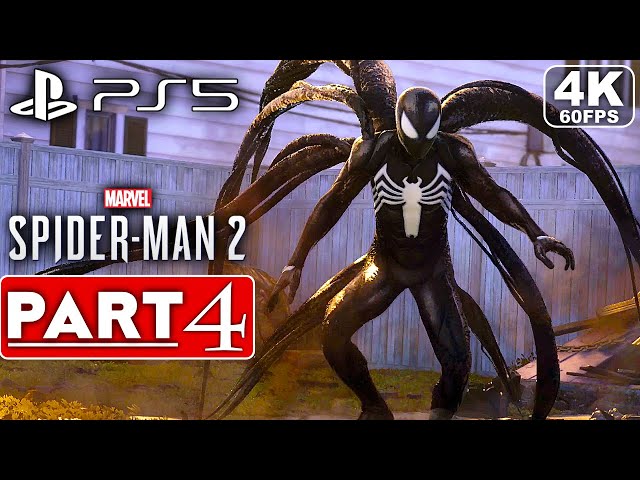 SPIDER-MAN 2 Gameplay Walkthrough Part 4 [4K 60FPS PS5] - No Commentary (FULL GAME)