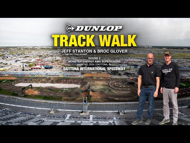 Dunlop Track Walk With Broc Glover - Daytona 2024