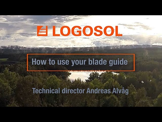 How to use your blade guide | B751 & B1001 Band Sawmills | LOGOSOL