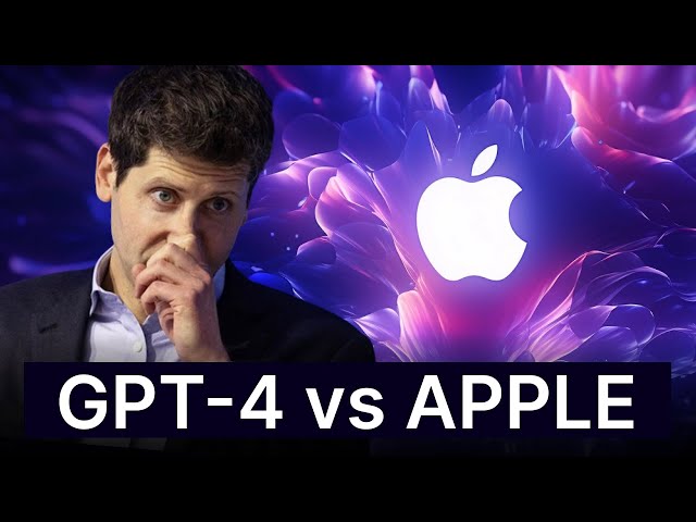Apple ROBOT, Apple vs GPT-4 (ReALM), iPhone OpenAI (Sam Altman) - AI News