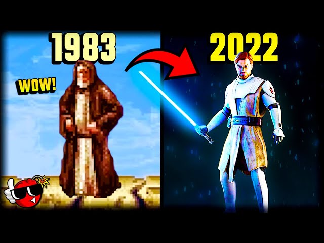 History of Obi-Wan Kenobi in Star Wars Games 1983 - 2022