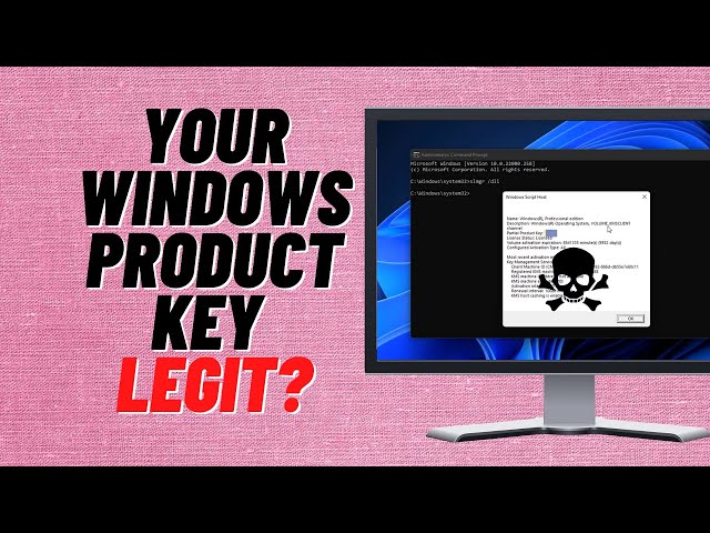 Find Out What Type of Windows Product Key You Have