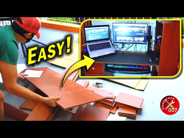 How I Setup My Home Office Desk on a Budget | Easy Assembly Guide
