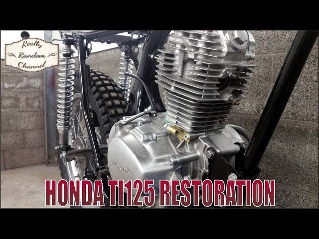 1975 Honda TL125 K2 Full Restoration Episode 5