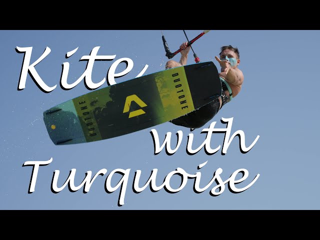 Kite with Turquoise