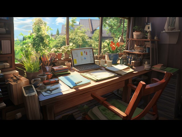 ☀️ Morning Vibe | Study Session • Deep Focus 📚 • Chill/Relax/Concentration Lofi Beats