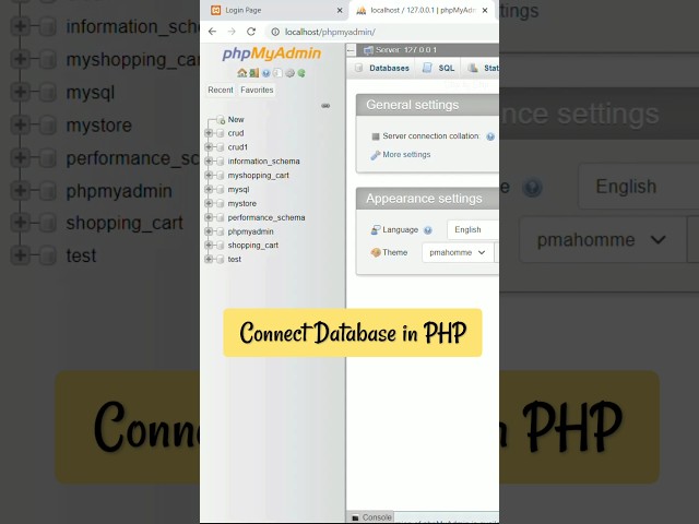 Learn how to connect Database in PHP #shorts #php #mysql #webdevelopment