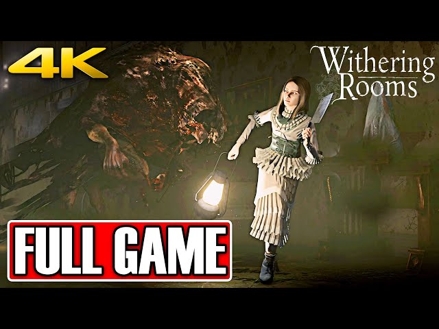 WITHERING ROOMS Gameplay Walkthrough FULL GAME (4K 60FPS) No Commentary