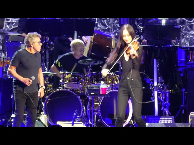 "Baba O'Riley (Roger Gets Kiss from Violinist)" " The Who@Jiffy Lube Live Bristow, VA 5/11/19