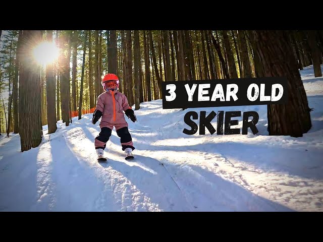 Toddler Skiing | 3 Year Old Ski Buddy