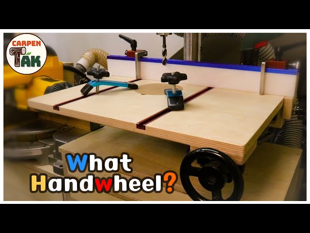 ⚡[DIY] Just the perfect drill press table / woodworking