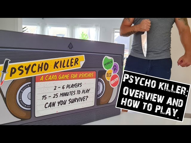 Psycho Killer card game: Overview and how to play