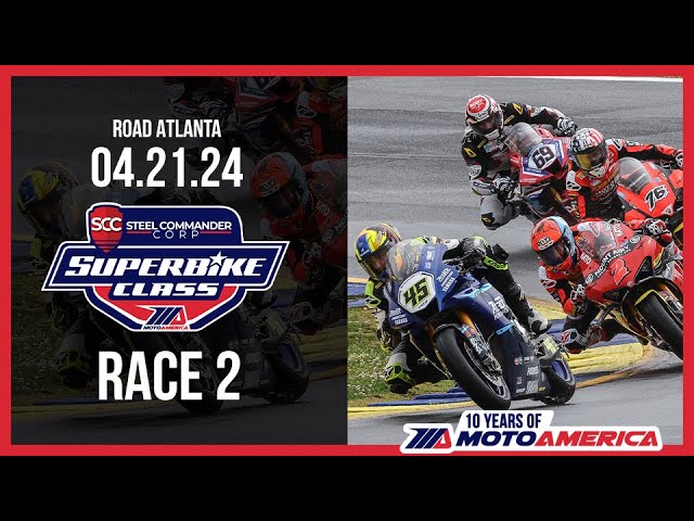 Steel Commander Superbike Race 2 at Road Atlanta 2024 - FULL RACE | MotoAmerica