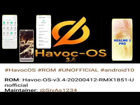 Havoc OS Realme 3 Pro