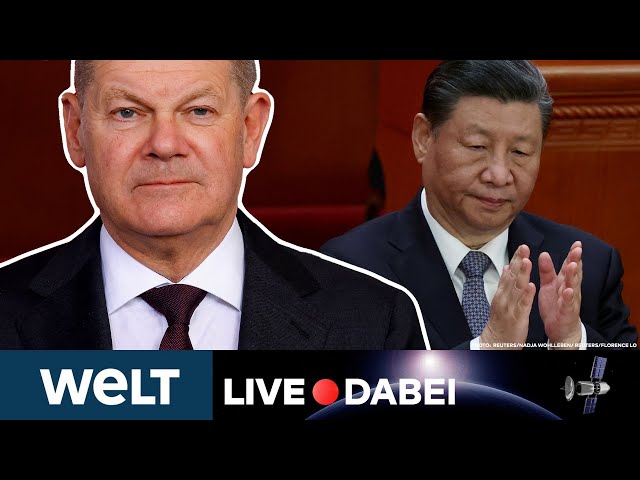 CHINA: Nach Treffen mit Xi Jinping und Li Qiang! Pressekonferenz von Kanzler Olaf Scholz I WELT LIVE