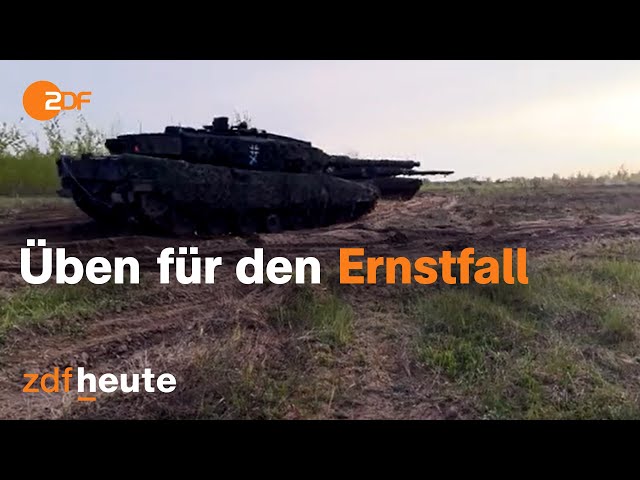 "Iron Wolf": Wie eine Panzer-Übung der Nato-Partner im Baltikum abläuft