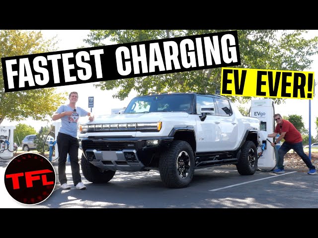 The New GMC Hummer EV Destroys All Other EV Charging Speeds By THIS Much!