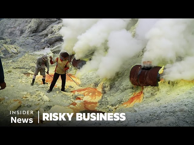 The Riskiest Jobs In the World That Mine Sulfur, Salt and Coal | Insider News