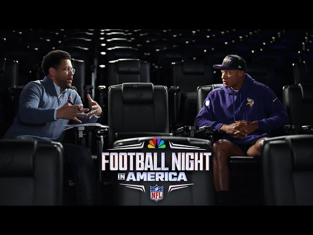 Joshua Dobbs finding footing on 'moving train' with Vikings (FULL INTERVIEW) | FNIA | NFL on NBC